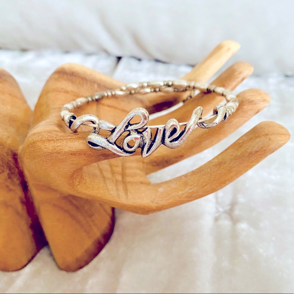 ❤️Alex & Ani Vintage 66 “Love” wrap bracelet❤️
